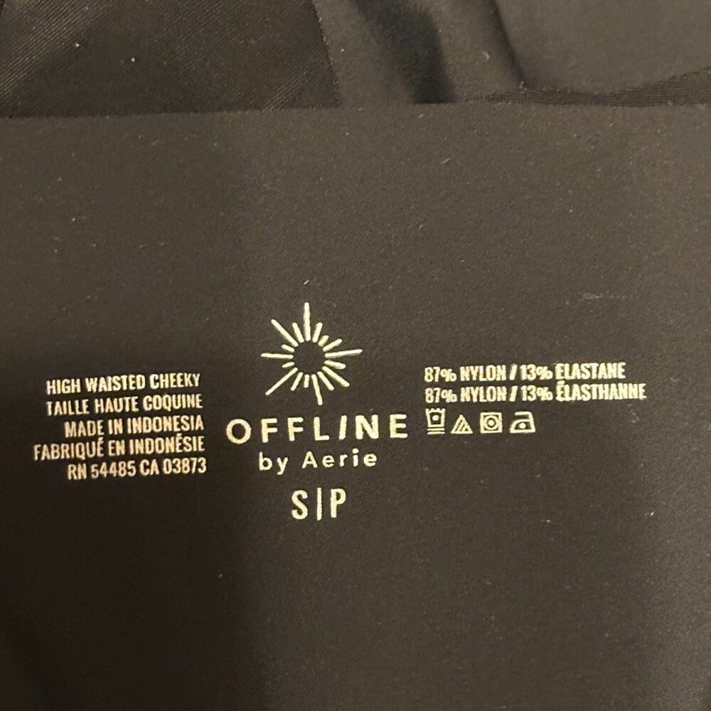 Aerie Offline High Waisted Cheeky Panties Size S - Picture 4 of 5